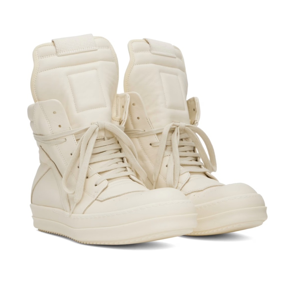 Rick Owens Geobasket White/Milk